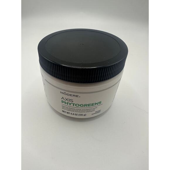 Modere Axis Phytogreens – 4.8 oz NOS Sealed Lot 24067-3 Superfood Greens Powder - Picture 2 of 7